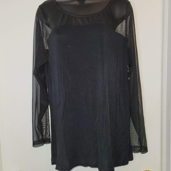 Splash Sheer Top - Picture 2 of 7